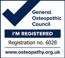 I am registered with the General Osteopathic Council